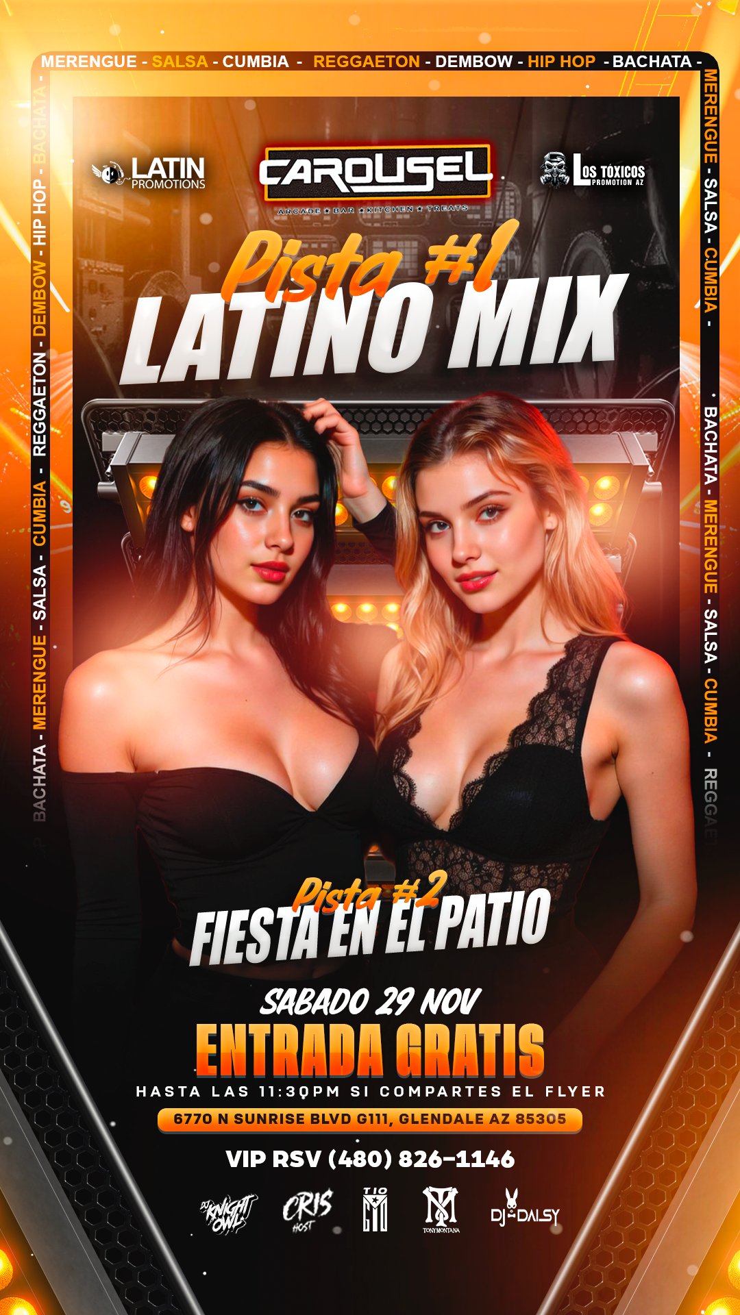 Los Toxicos Promotion AZ